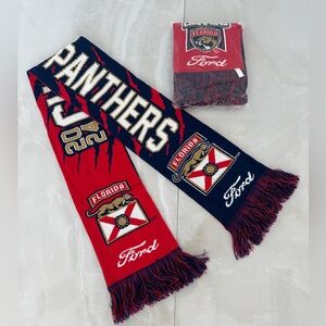 New in Package Florida Panthers Stanley Cup Champions NHL Hockey Scarf
